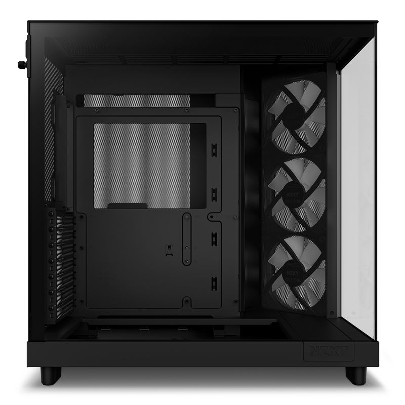 NZXT-H6-Air-Flow-Midi-Tower-Nero--NZXT-H6-Air-Flow-RGB-Black-Mid-Tower-Cs-