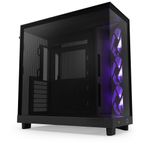 NZXT-H6-Air-Flow-Midi-Tower-Nero--NZXT-H6-Air-Flow-RGB-Black-Mid-Tower-Cs-