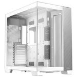 Antec-C8-Aluminium-Gaming-Case-w--Glass-Side---Front-E-ATX-Dual-Chamber-Mesh-Panels-USB-C-White