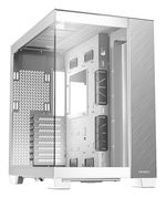 Antec-C8-Aluminium-Gaming-Case-w--Glass-Side---Front-E-ATX-Dual-Chamber-Mesh-Panels-USB-C-White