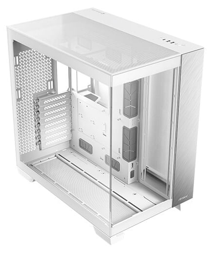 Antec-C8-Aluminium-Gaming-Case-w--Glass-Side---Front-E-ATX-Dual-Chamber-Mesh-Panels-USB-C-White