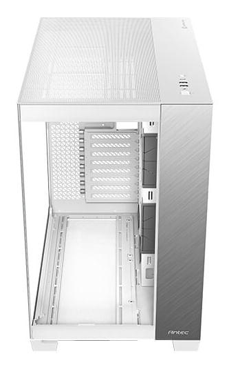 Antec-C8-Aluminium-Gaming-Case-w--Glass-Side---Front-E-ATX-Dual-Chamber-Mesh-Panels-USB-C-White