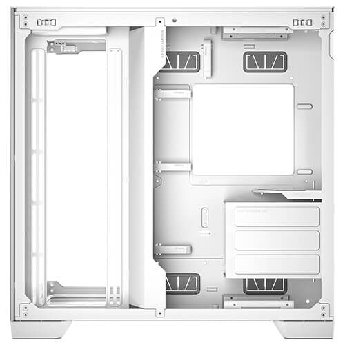 Antec-C8-Aluminium-Gaming-Case-w--Glass-Side---Front-E-ATX-Dual-Chamber-Mesh-Panels-USB-C-White