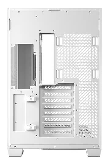 Antec-C8-Aluminium-Gaming-Case-w--Glass-Side---Front-E-ATX-Dual-Chamber-Mesh-Panels-USB-C-White