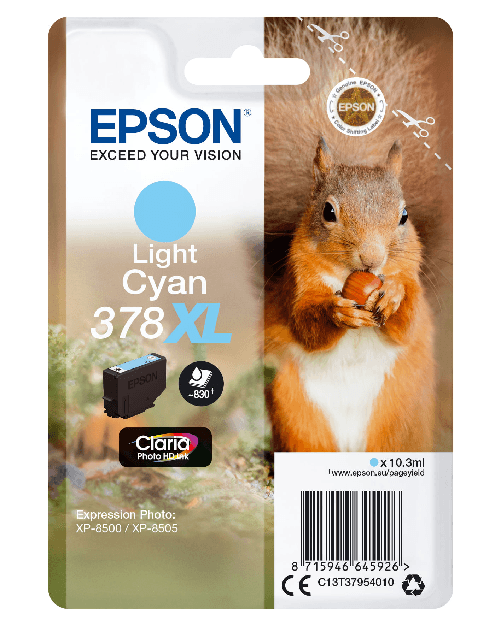 Epson-Squirrel-Singlepack-Light-Cyan-378XL-Claria-Photo-HD-Ink