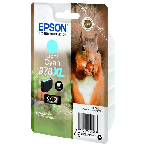 Epson-Squirrel-Singlepack-Light-Cyan-378XL-Claria-Photo-HD-Ink