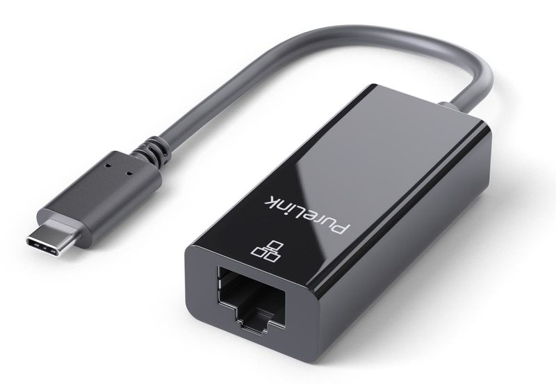 Adattatore-PureLink-da-USB-C-a-Ethernet---Gigabit-1000Mbps---iSeries---nero---0.10