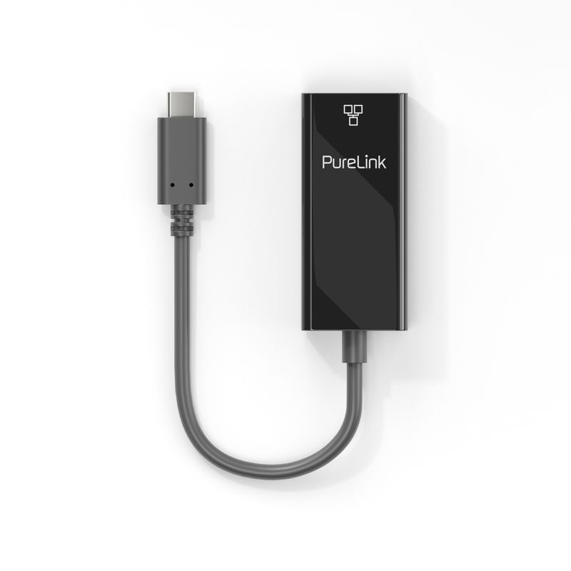 Adattatore-PureLink-da-USB-C-a-Ethernet---Gigabit-1000Mbps---iSeries---nero---0.10