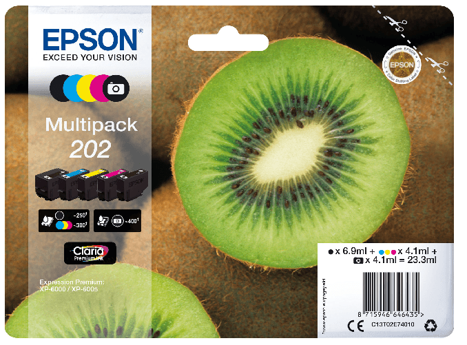 Epson-Kiwi-Multipack-5-colours-202-Claria-Premium-Ink