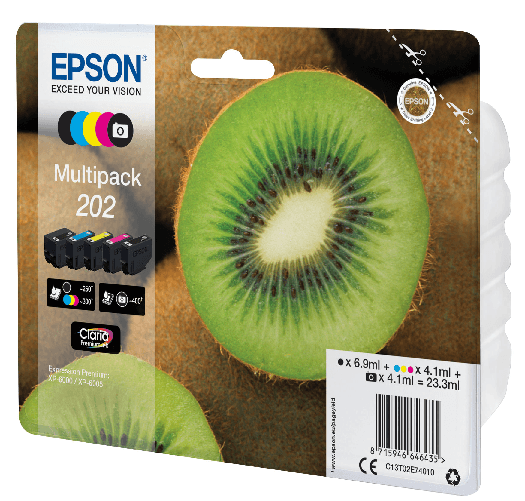 Epson-Kiwi-Multipack-5-colours-202-Claria-Premium-Ink