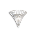 Ideal Lux Applique Classica Santa Vetro Trasparente 1 Luce E14 Small