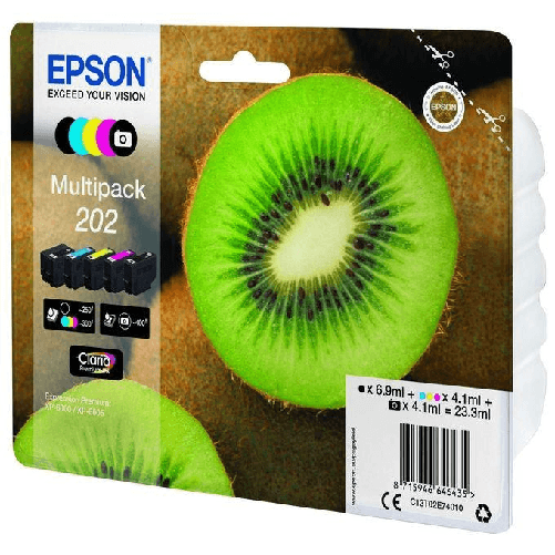 Epson-Kiwi-Multipack-5-colours-202-Claria-Premium-Ink