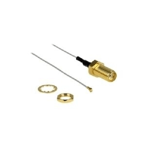Delock-Cavo-dell-antenna-Jack-SMA-per-l-installazione-su-spina-MHF-III-081-20-cm-lunghezza-filettatura-10-mm
