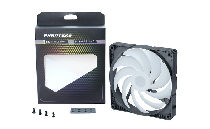 Phanteks-PH-F140SK-Case-per-computer-Ventilatore-14-cm-Nero-Bianco-3-pz--Phanteks-SK140-Black-DRGB-PWM-Fan---140mm-Tripl