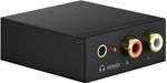 Goobay-58493-convertitore-audio-Nero--Goobay-Digital-to-Analog-Converter---Black-