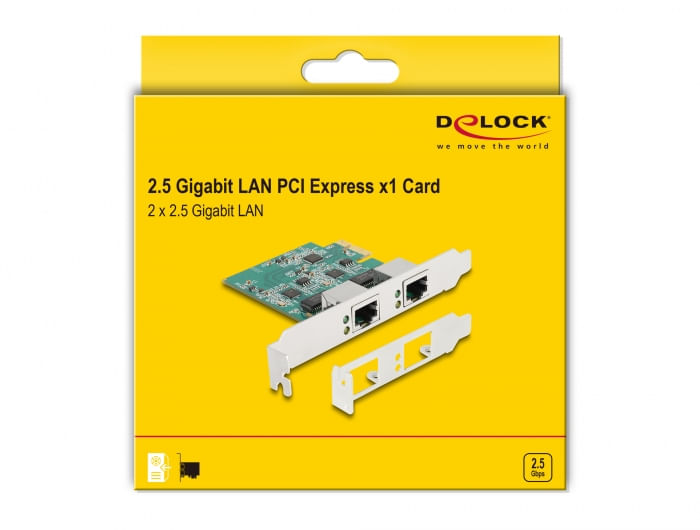 Delock-Scheda-PCI-Express-x1-a-2-x-RJ45-2.5-Gigabit-LAN-RTL8125