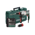 Metabo UHE 2660-2 - trapano a percussione - 800 W - 2 velocità - 3 modalità - SDS-plus - 2,8 Joule (600697510)