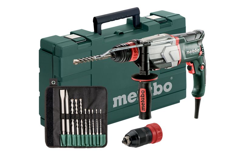 Metabo-UHE-2660-2---trapano-a-percussione---800-W---2-velocita---3-modalita---SDS-plus---28-Joule--600697510-