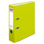 Herlitz Cartella Herlitz dorso larghezza 8 cm DIN A4 plastica verde neon