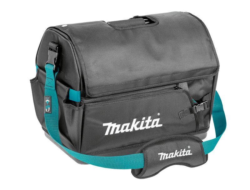 Makita-E-15419-Werkzeugkoffer-Schwarz---Grau---Turkis-Metall---Nylon---Kunststoff--E-15419-