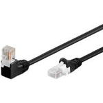 Goobay Wentronic goobay - Netzwerkkabel - RJ-45 (M) bis RJ-45 (M) - 10,0m - UTP - CAT 5e - 90° Stecker, geformt