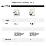 Sbattitore-Impastatrice-Smeg-Grigio-800-W