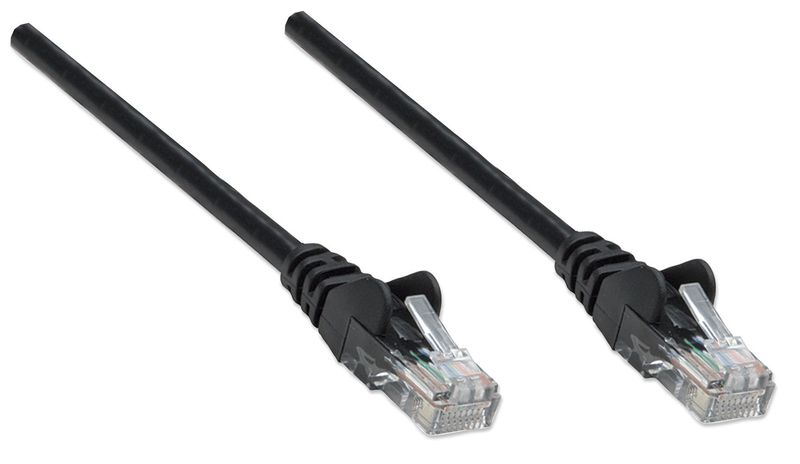 Intellinet-0.3m-Cat5e-UTP-cavo-di-rete-Nero-025-m-U-UTP-UTP--Network-Patch-Cable-Cat5e-0.25m-Black-CCA-U-UTP-PVC-RJ45-Go