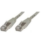 Microconnect 15m Cat5e FTP cavo di rete Grigio F/UTP FTP (F/UTP CAT5e 15m Grey PVC - Outer Shield  Foil screening - 4x2x