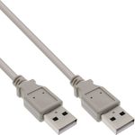 Cavo-USB-2.0---da-A-ad-A---beige---2-m