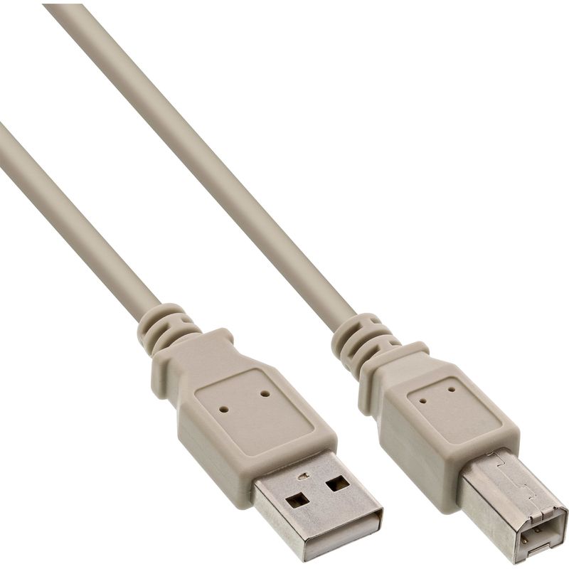 Cavo-USB-2.0---da-A-a-B---beige---10-m