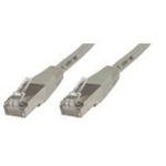 Microconnect Cat5e 1m cavo di rete Grigio F/UTP FTP (F/UTP CAT5e 1m Grey PVC - Outer Shield  Foil screening - 4x2xAWG 26