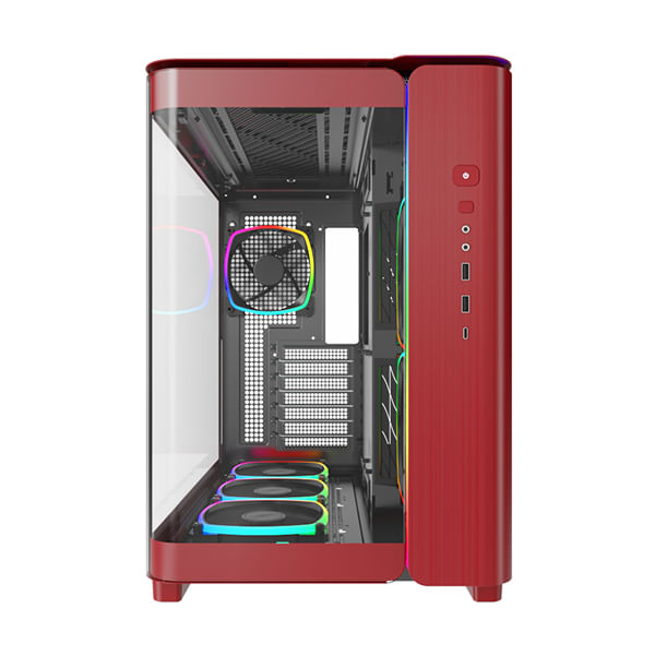 KING-95-PRO-Midi-Tower-in-vetro-temperato-ARGB---rosso