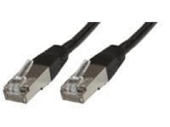 F-UTP-CAT5e-2m-Black-PVC