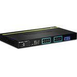 Trendnet TPE-1620WS switch di rete Gestito L2 Gigabit Ethernet (10/100/1000) Supporto Power over Ethernet (PoE) 1U Nero