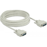 DeLOCK - Kabel seriell - DB-15 (M) bis DB-15 (M) - 10 m - Daumenschrauben - beige