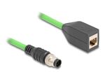 Delock-Cavo-M12-codifica-A-8-pin-maschio-a-RJ45-femmina-PUR--TPU--05-m