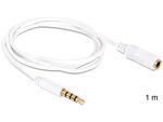 Delock-Kabel-Audio-Klinke-35-mm-Stecker---Buchse-IPhone-4-Pin-Dieses-Klinkenkabel-von-Delock-ist-mit-seinem-4-Pin-Anschl