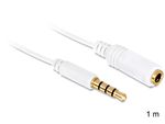 Delock-Kabel-Audio-Klinke-35-mm-Stecker---Buchse-IPhone-4-Pin-Dieses-Klinkenkabel-von-Delock-ist-mit-seinem-4-Pin-Anschl