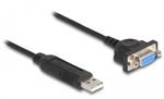 Delock-Adattatore-da-USB-2.0-a-RS-232-seriale-con-connettore-seriale-compatto-con-alloggiamento-FTDI-da-50-cm