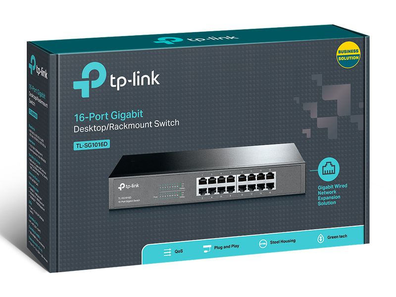 TP-Link-TL-SG1016D-switch-di-rete-Non-gestito-L2-Gigabit-Ethernet--10-100-1000--Nero