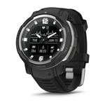 Garmin Instinct Crossover - Standard Edition - 45 mm - faserverstärktes Polymer - Sportuhr mit Band - Silikon - Handgele