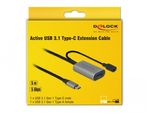 Delock-Cavo-di-prolunga-USB-3.1-Gen1-attivo-da-USB-tipo-C-a-USB-tipo-A-da-5-m