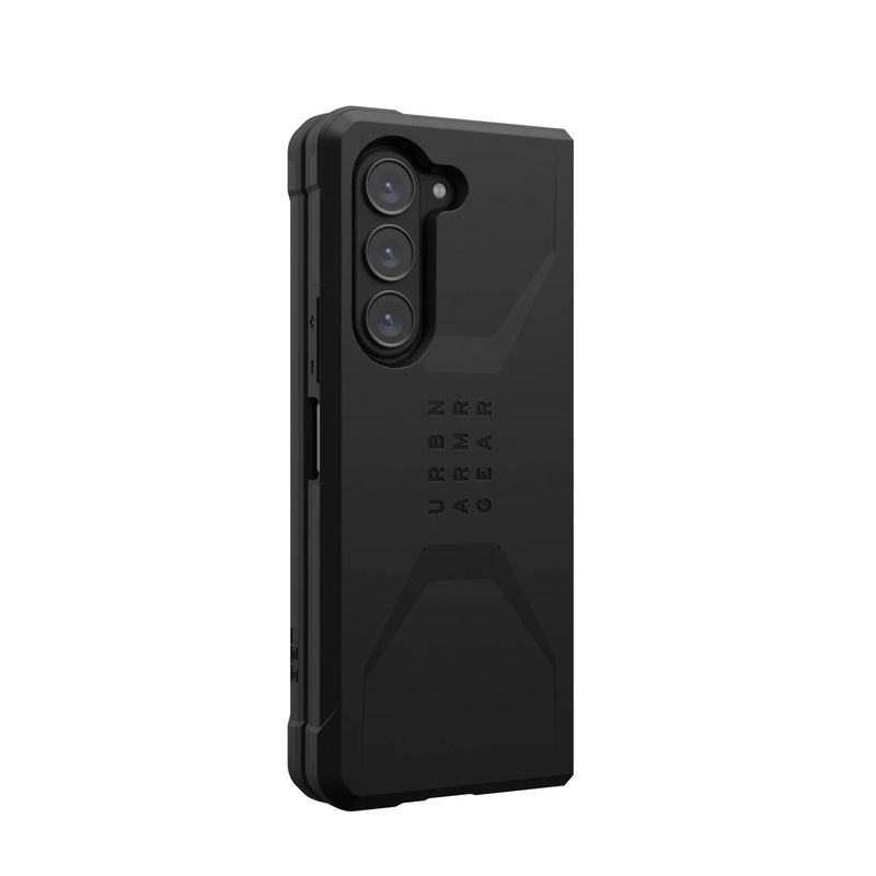 Urban-Armor-Gear-214358114040-custodia-per-cellulare-193-cm-7.6-Cover-Nero--UAG-Civilian-Series---Flip-cover-for-mobile-