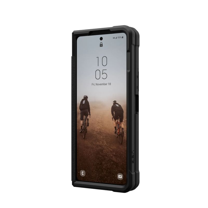 Urban-Armor-Gear-214358114040-custodia-per-cellulare-193-cm-7.6-Cover-Nero--UAG-Civilian-Series---Flip-cover-for-mobile-