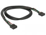 Delock-Cavo-USB-2.0-pin-header-254-mm-10-pin--USB-2.0-pin-header-254-mm-10-pin-50-cm