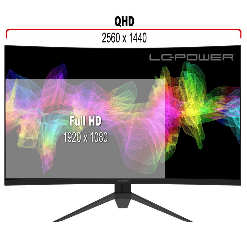 Monitor-da-gioco-QHD-LC-Power-M27-QHD-165-C-da-686-cm--27---curvo-169-HDMI-DP-165-Hz