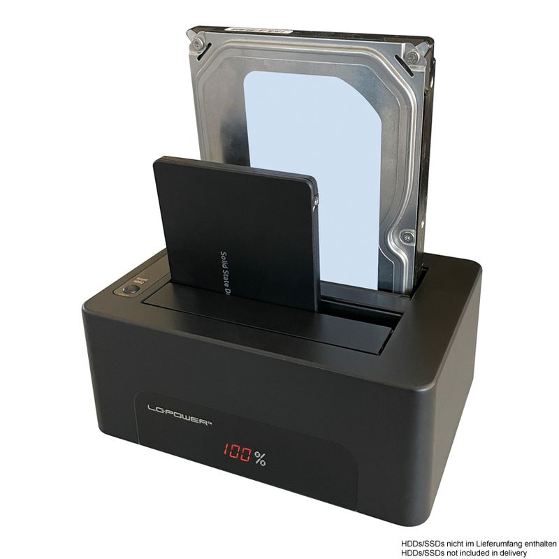 Docking-station-per-HDD-USB-3.2-LC-POWER-per-HDD-SSD-SATA-da-25--35-