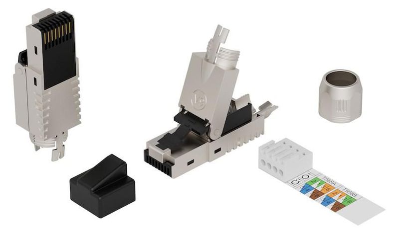 Lanview-LVN125417-cavo-di-collegamento-RJ45-Zinco--RJ45-FTP-plug-Cat6a-for---AWG22-23-solid-stranded---conductor---Warra