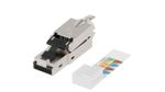 Lanview-LVN125417-cavo-di-collegamento-RJ45-Zinco--RJ45-FTP-plug-Cat6a-for---AWG22-23-solid-stranded---conductor---Warra