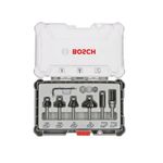 Bosch 2 607 017 470 punta per fresa Set di punte 6 pz